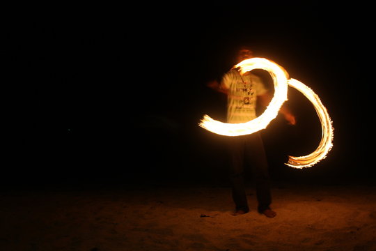 Feuershow Poi