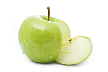 juicy green apple