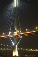 Fototapeta na wymiar bridge in hong kong
