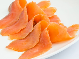 Smoked trout