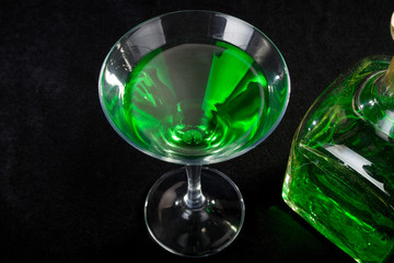 glass of cocktails
