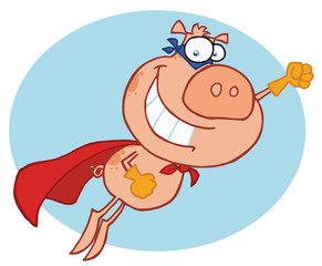 Super Hero Pig