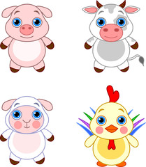 Cute animals set 03