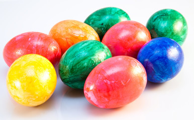 Bunte Ostereier