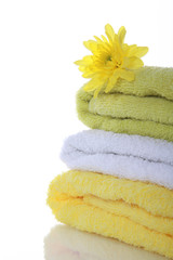 Colorful towels