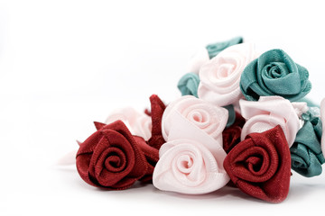 Ribbon roses