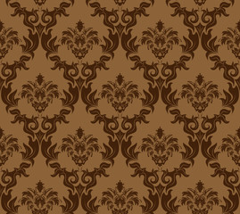 Fototapeta premium damask seamless pattern