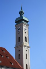 Fototapeta na wymiar Turm von Hl geist