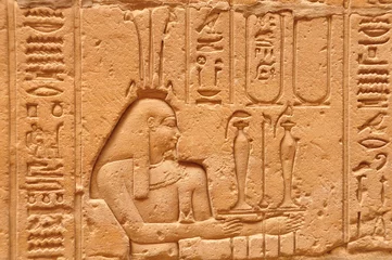 Abwaschbare Fototapete Hiéroglyphe © Shaman