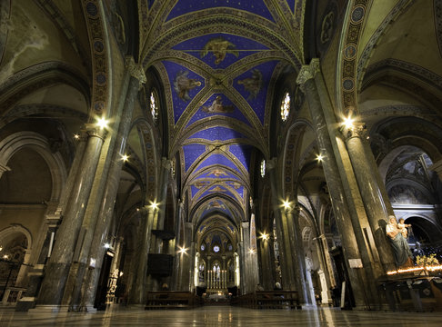 Nave Of Santa Maria Sopra Minerva