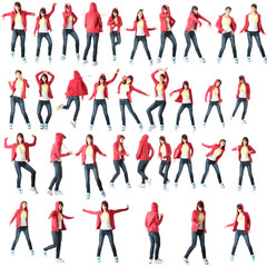 Young pop dancer