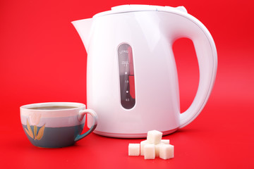 cup with kettle