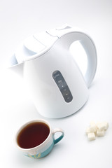 kettle with cup
