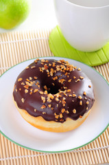Chocolate doughnut