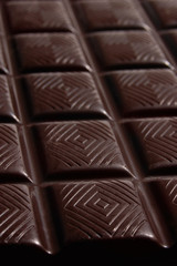 Dark chocolate bar