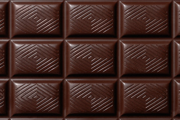 Dark chocolate bar