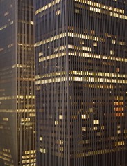 New York City from above at night