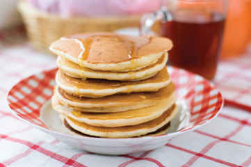 plate of pancakes