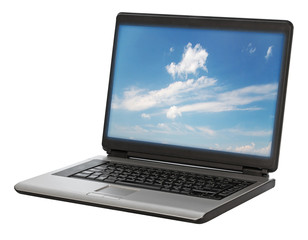 Fototapeta premium laptop