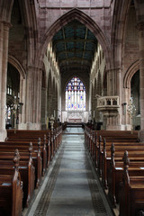 Obraz premium Coventry - Holy Trinity Church interior