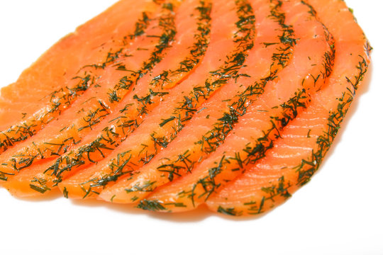 &Eacute;minc&eacute; de saumon aux herbes