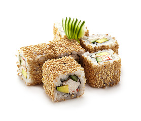 California Roll with Sesame
