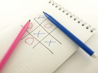 Tit-tat-toe (noughts and crosses game)