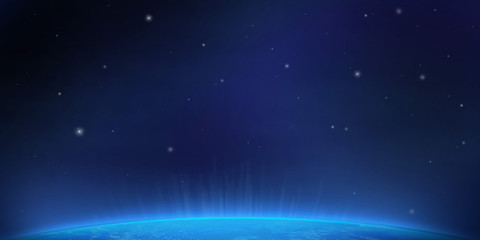 Spazio blu