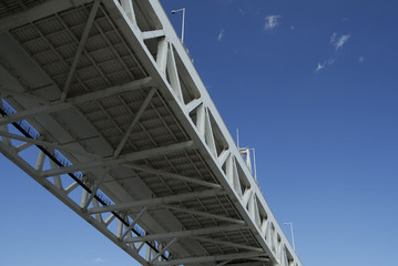 Fototapeta premium 橋と青空