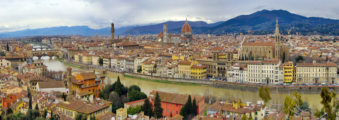 Fototapeta na wymiar Panorama of Florence. Italy.