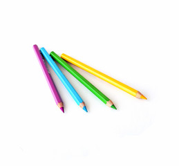 Fototapeta premium Coloured pencils.