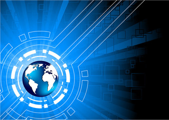 Vector tech background