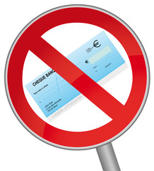 nous n'acceptons pas les ch&egrave;ques