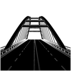Road The Bridge Vector 01