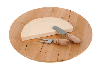 Provolone su vassoio