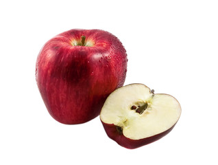 Fresh apple and part