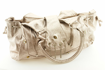 Sac a main de femme doré