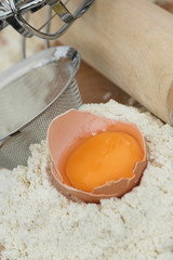 Egg & flour