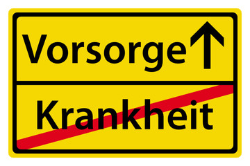 Vorsorge statt Krankheit