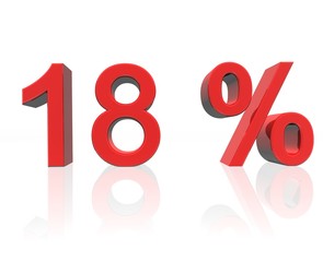 18 Prozent