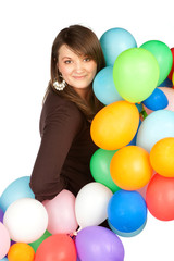 Playful With Balloons