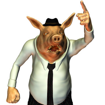 Fieses Schwein
