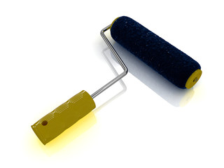 Roller for painting walls