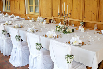 Hochzeitstafel