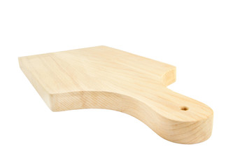 Chopping board isolated on a white background