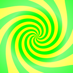 Maelstrom en jaune et vert
