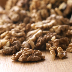 Heap of walnuts