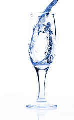Water in glass