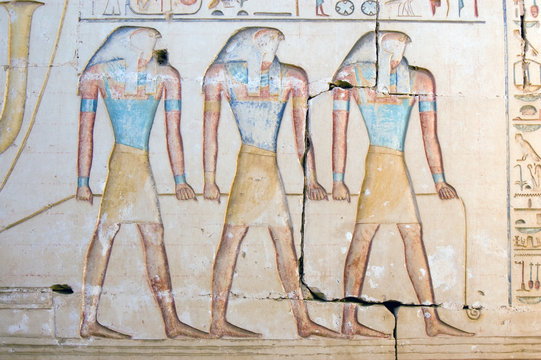 Three Horus Gods