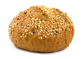 Sweet bread isolated